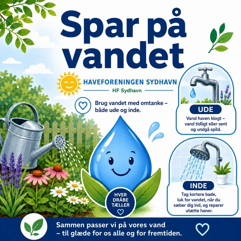 Det er knastørt, og temperaturerne er høje